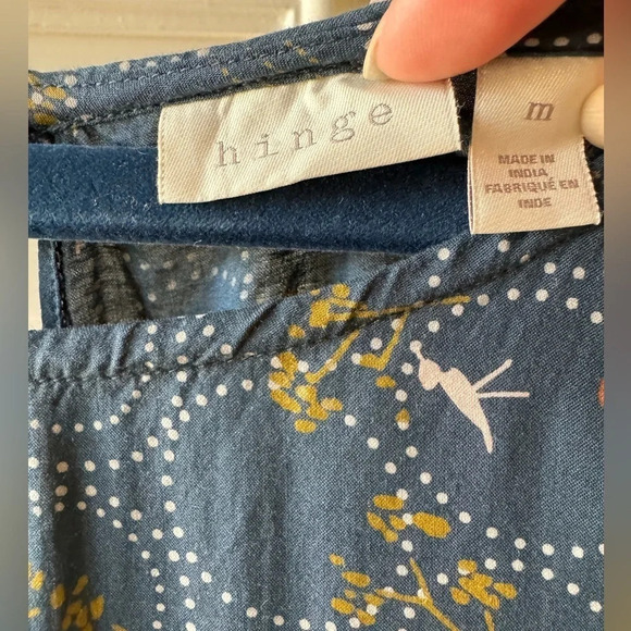 Hinge Nordstrom Shift Dress Lined Size Medium - Picture 3 of 11